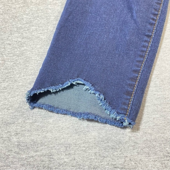 Kut From The Kloth Jeans Womens 10 Blue Connie Ankle Skinny Frayed Hem Denim - Picture 2 of 15